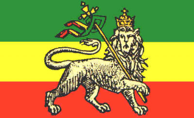 Drapeau Lion Rastafari 150 x 90 cm
