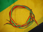 Lacets Rasta Vert-Jaune-Rouge Tubelaces