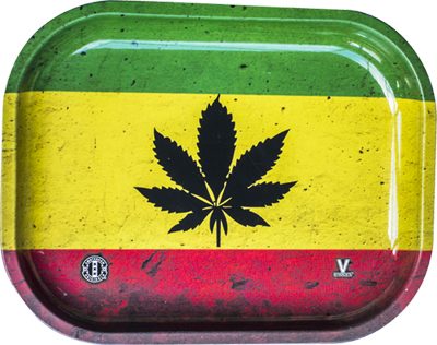 Plateau Rasta Leaf (Petit Format)