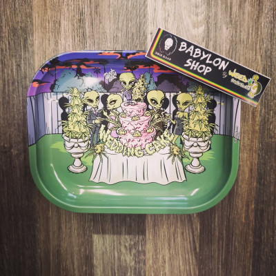 Tin Box Wedding Cake - Best Buds