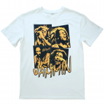 T-Shirt Bob Marley Jammin' Oversize Blanc