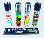 Briquet Clipper Reggae Life X 4