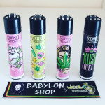 Briquet Clipper 420 Girly X 4