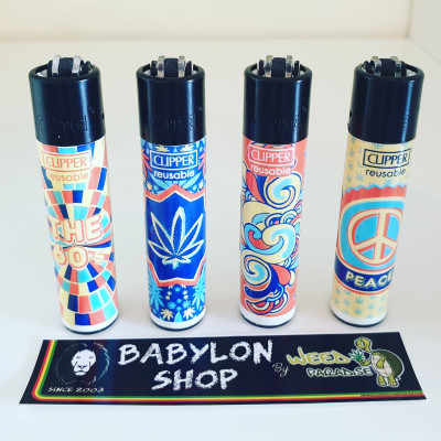 Briquet Clipper 60ies X 4