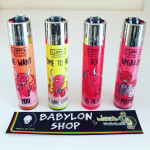 Briquet Clipper Funny as Hell X 4