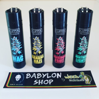 Briquet Clipper Plantz #7 X 4
