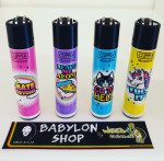 Briquet Clipper Slogan #15 X 4