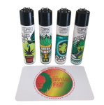 Briquet Clipper Weed Status X 4