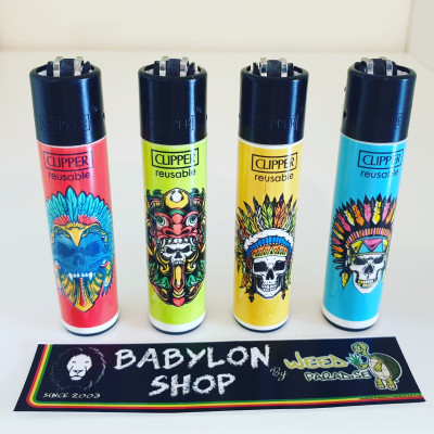 Briquet Clipper Dark Heaven #3 X 4