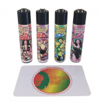 Briquet Clipper Kinky Shrooms X 4
