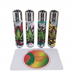 Briquet Clipper Urban Weed 1 X 4