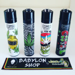 Briquet Clipper Weed Time X 4