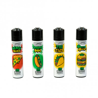 Briquet Clipper 420 Food X 4