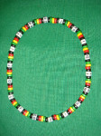 Collier Rasta Letters Petites Perles