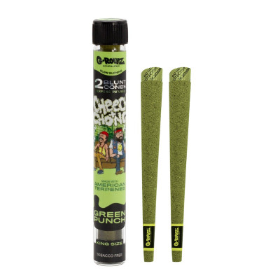 Blunts Préroulés Terpènes Infused G-Rollz Cheech & Chong Green Punch