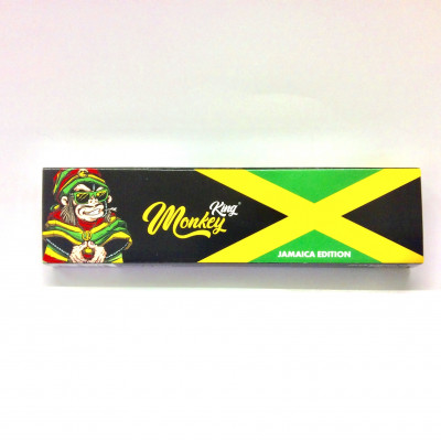 Feuilles à rouler King Monkey + Tips Jamaïca Edition