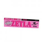 Feuilles à rouler Zetla Pink + Tips