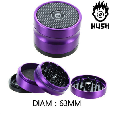 Grinder Polinator Kush Bong Boréalis Violet 63mm