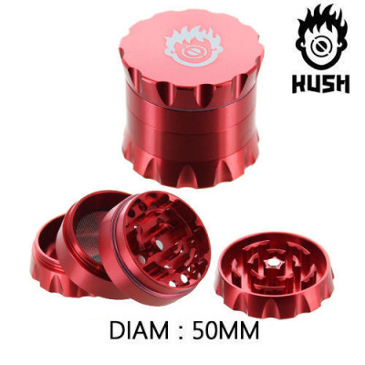 Grinder Polinator Kush Bong Tower Rouge 50mm