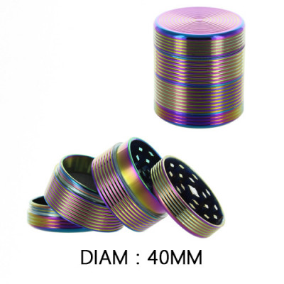 Grinder Polinator Rainbow 40mm