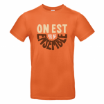 T-shirt Dub Inc On Est Ensemble Orange
