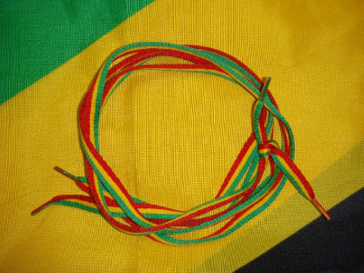 Lacets Rasta Vert-Jaune-Rouge Tubelaces