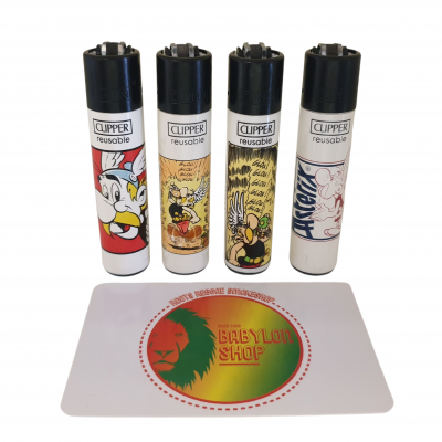 Briquet Clipper Astérix X 4