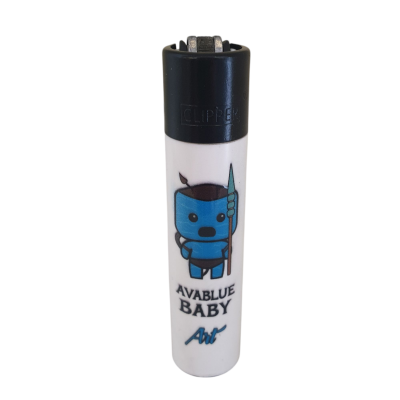 Briquet Clipper Art Ava Blue Babies