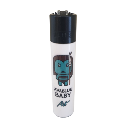 Briquet Clipper Art Ava Blue Babies