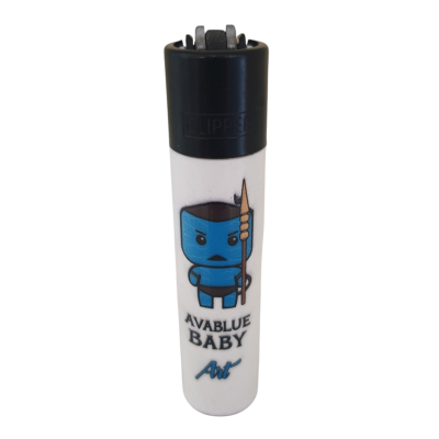 Briquet Clipper Art Ava Blue Babies