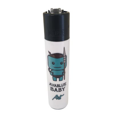 Briquet Clipper Art Ava Blue Babies