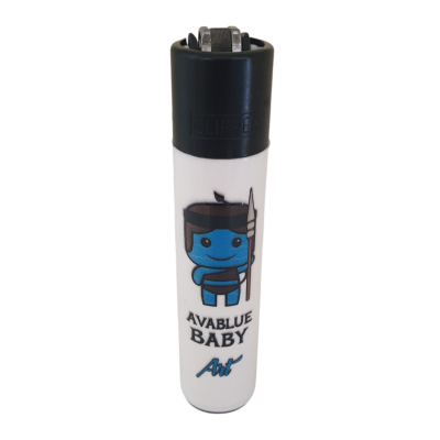 Briquet Clipper Art Ava Blue Babies