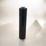 Briquet Clipper Métal Noir Mat