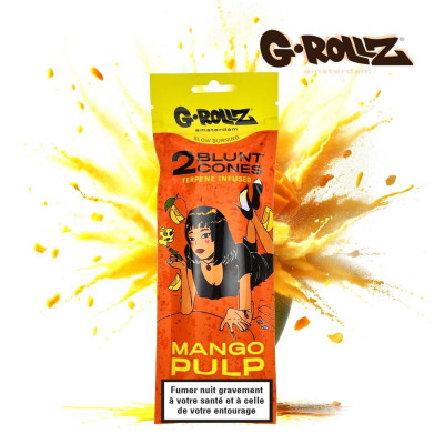 Blunt Chanvre G-Rollz Amsterdam Terpènes Mango Pulp