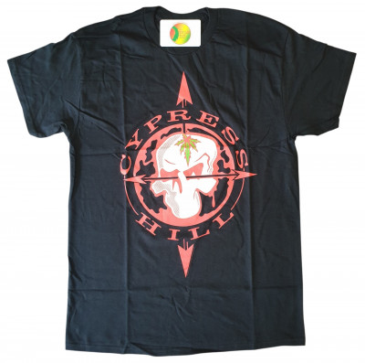 Tee-shirt Cypress Hill Skull Compass